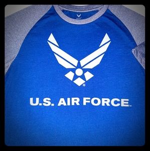 Air Force jersey style t-shirt